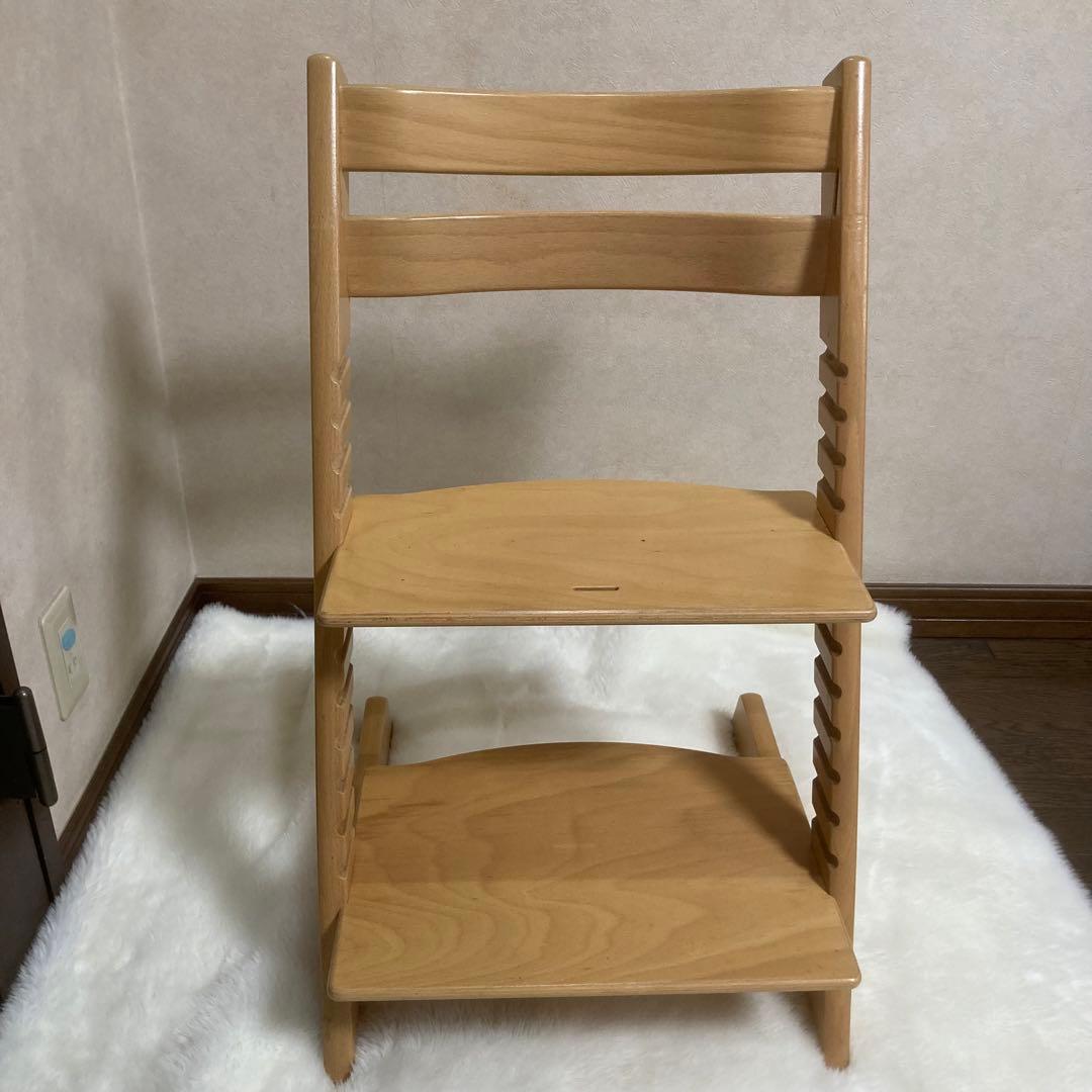 STOKKE　TRIPP TRAP　高さ調整イス　ナチュラル　シリアル4