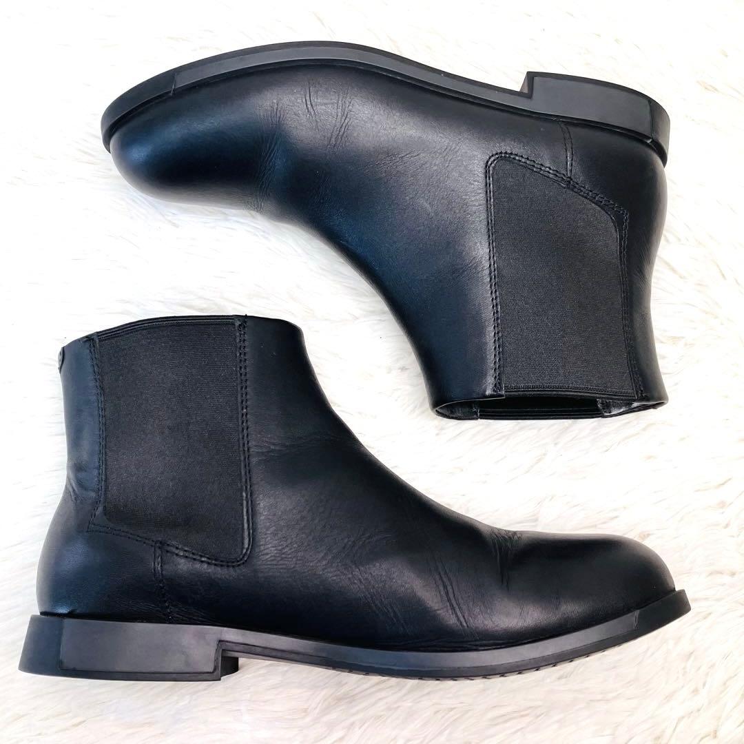 【美品】カンペール39 サイドゴアブーツ　ブラック CAMPER BOWIE