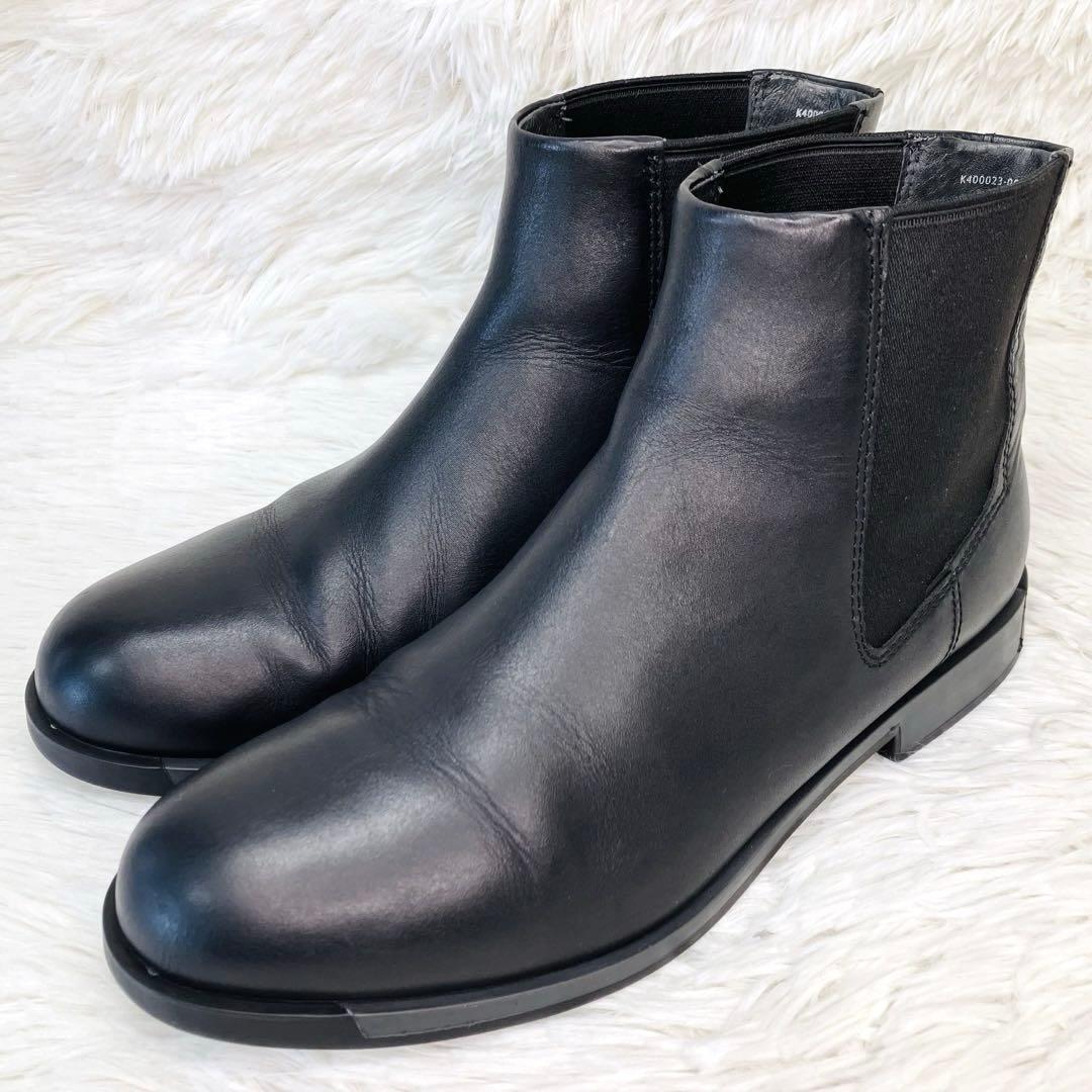 【美品】カンペール39 サイドゴアブーツ　ブラック CAMPER BOWIE