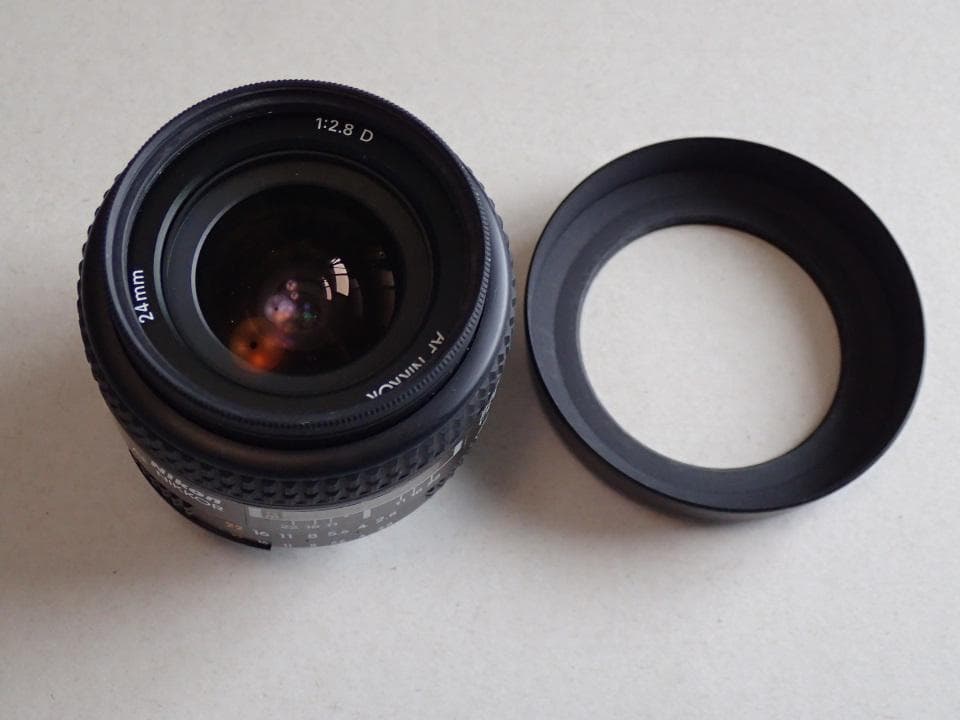 AF Nikkor 24mm F2.8 単焦点レンズ