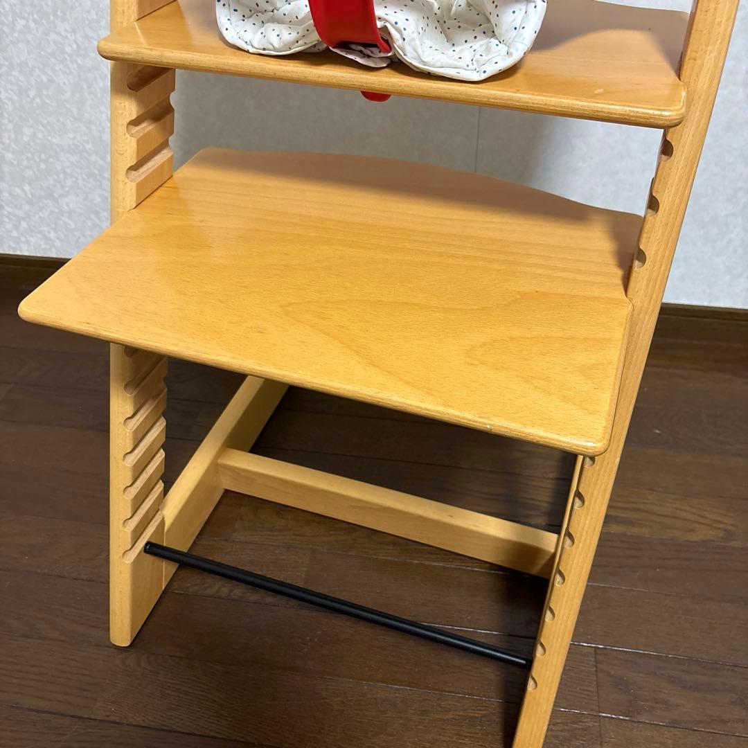 【美品】ストッケ トリップトラップ シリアル６ ベビーセット付き