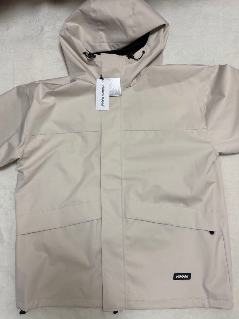 HIGHS 防水フード付きジャケット ベージュ
