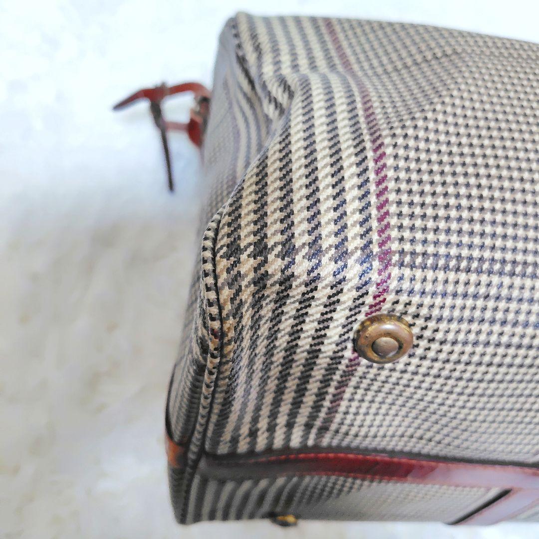 POLO RALPH LAUREN ポロラルフローレン ボストン 千鳥 2WAY