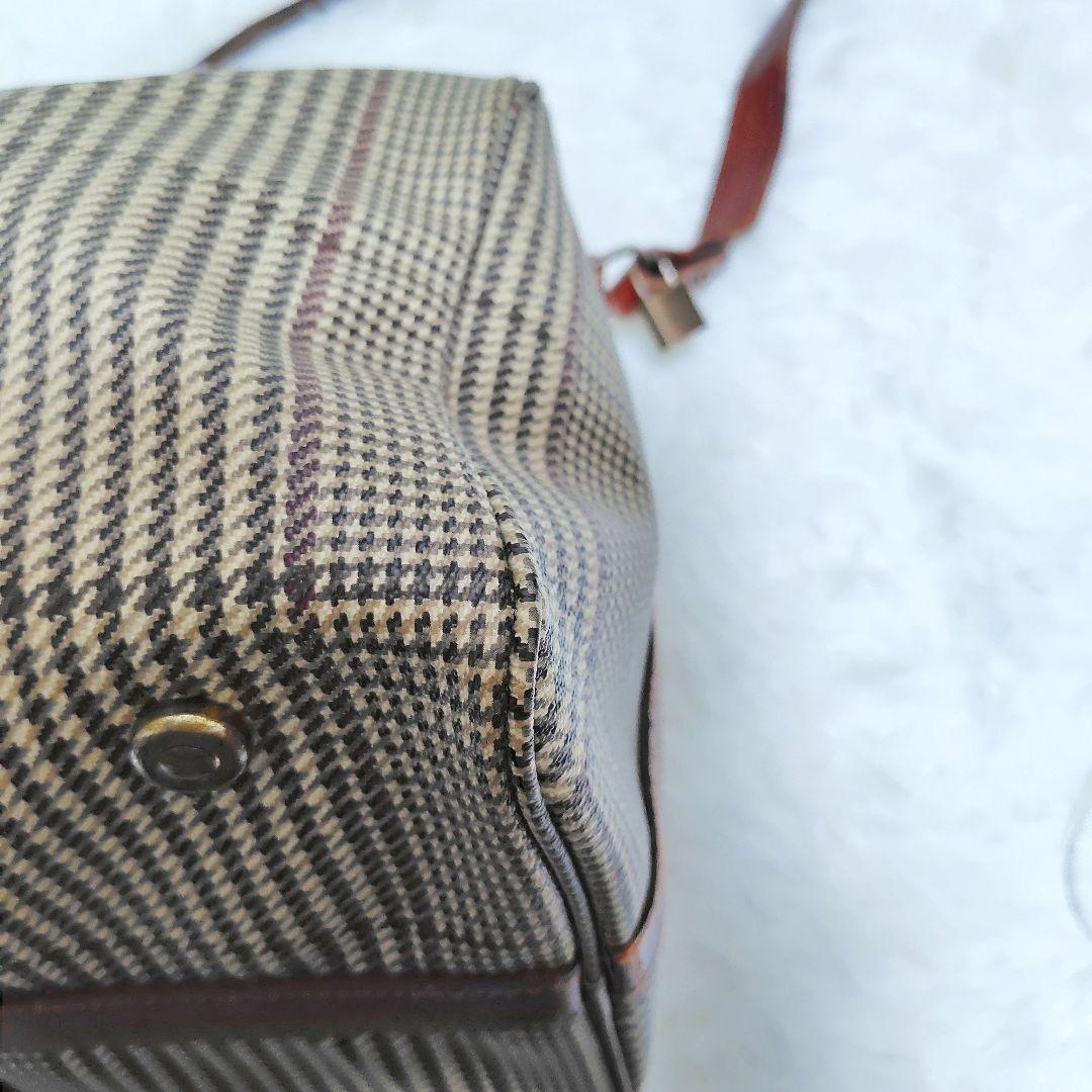 POLO RALPH LAUREN ポロラルフローレン ボストン 千鳥 2WAY