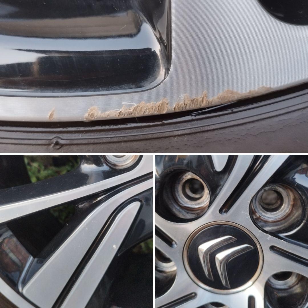 シトロエン グランドC4ピカソ純正ホイール17㌅+ブリヂストン夏タイヤ6~7分山