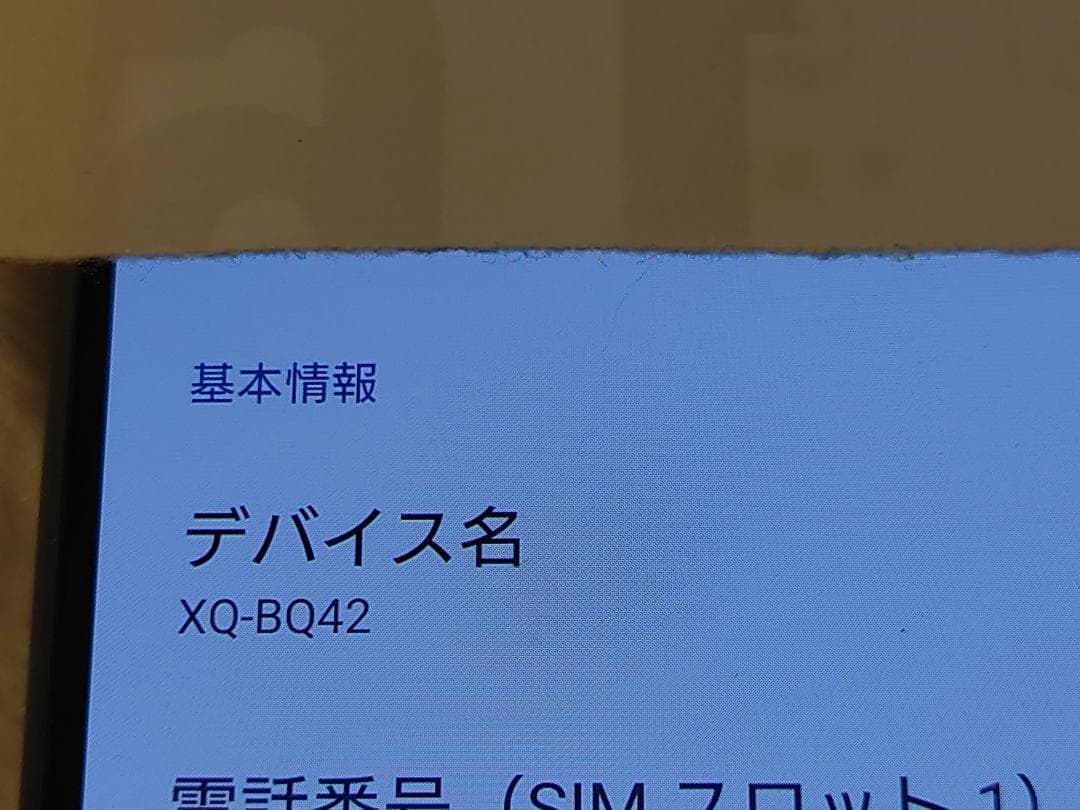 SONY　Xperia5 III XQ-BQ42 美品 + 純正ケース等