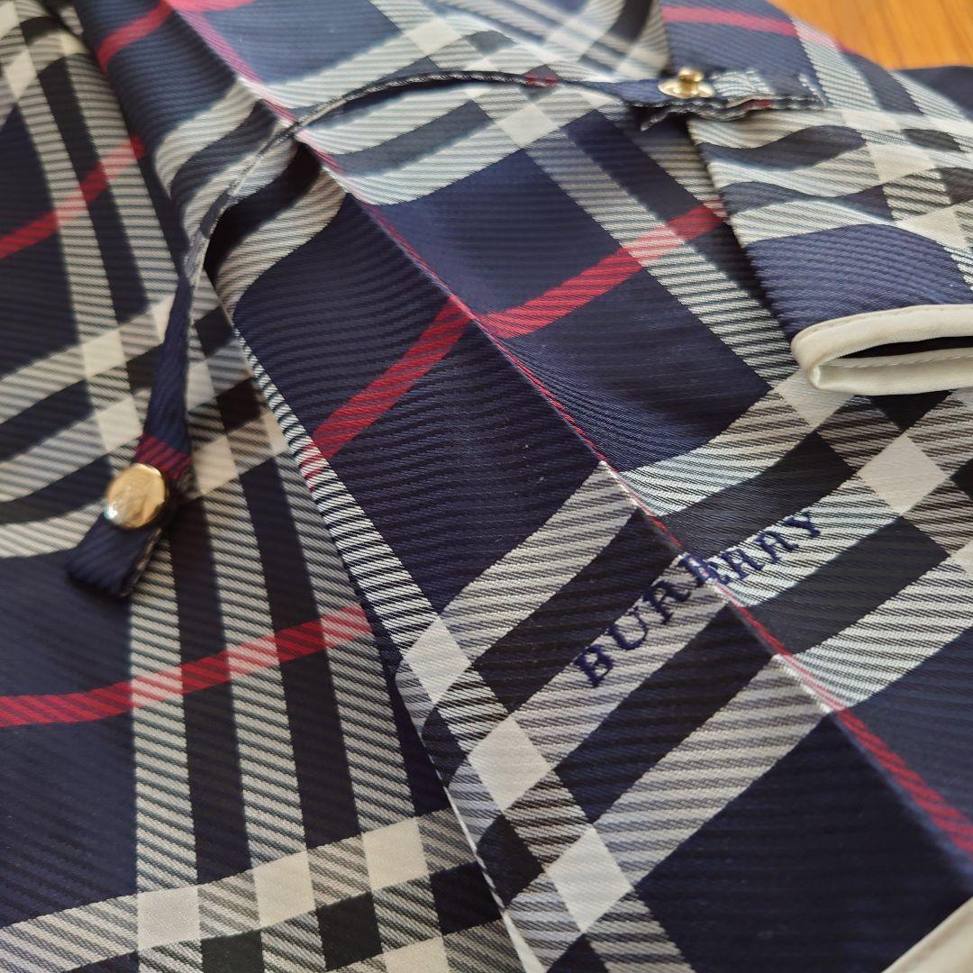 BURBERRY　バーバリー　長傘　ブルー