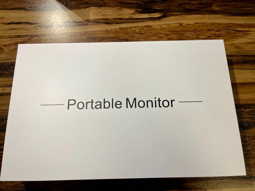 美品　モバイルモニター 18.5インチ 120Hz 自立型スタンド