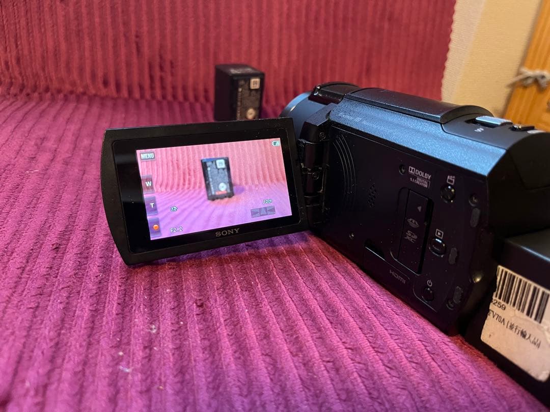 SONY ハンディカム 4K 光学20倍ズーム FDR-AX45（最大30倍）