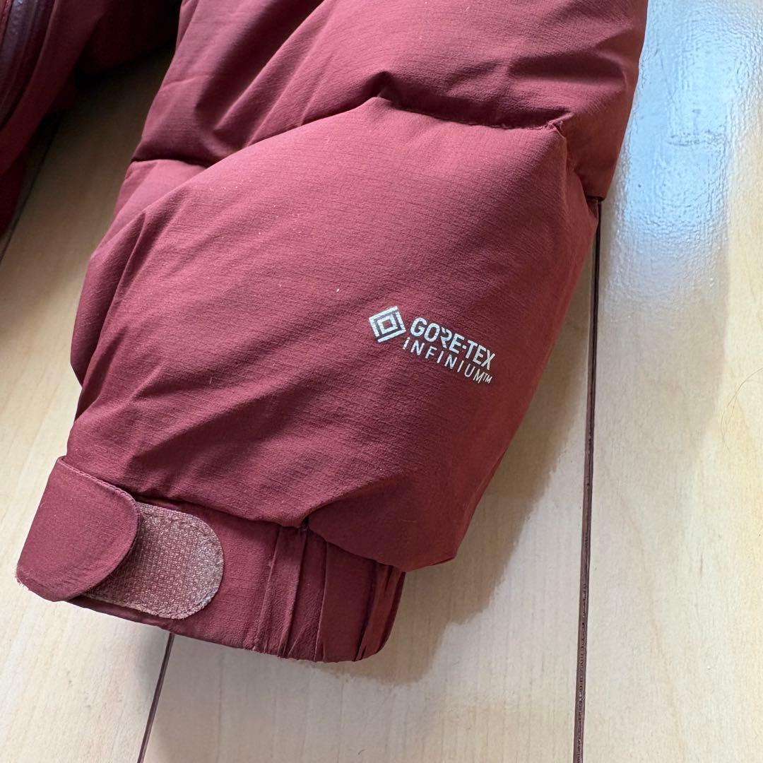 モンベル パーマフロスト ライトダウンジャケット ゴアテックス ボルドー　L