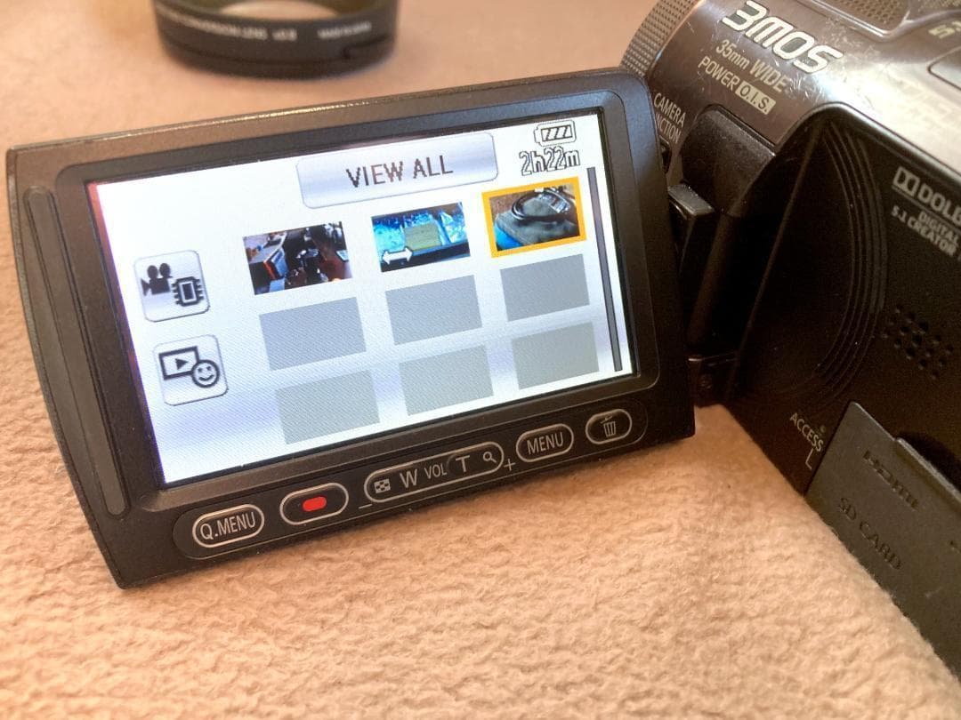 Panasonic HDC-TM700 + VW-WE08Hデジタルビデオカメラ