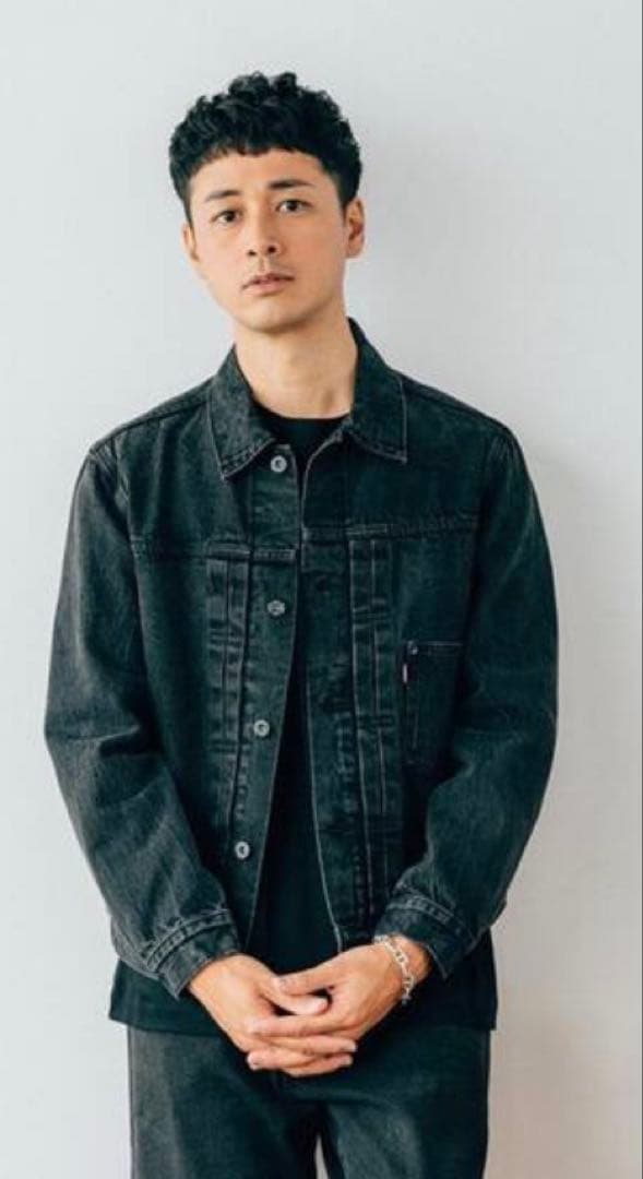 魚*ち様 Levi’s30th 別注 Type 1 Trucker BLACK