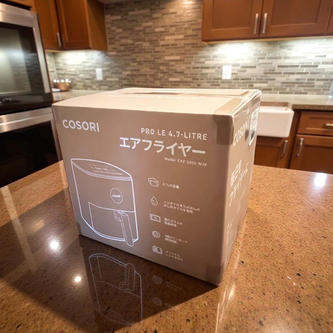 【送料無料】COSORI ノンフライヤー 4.7L アイボリー