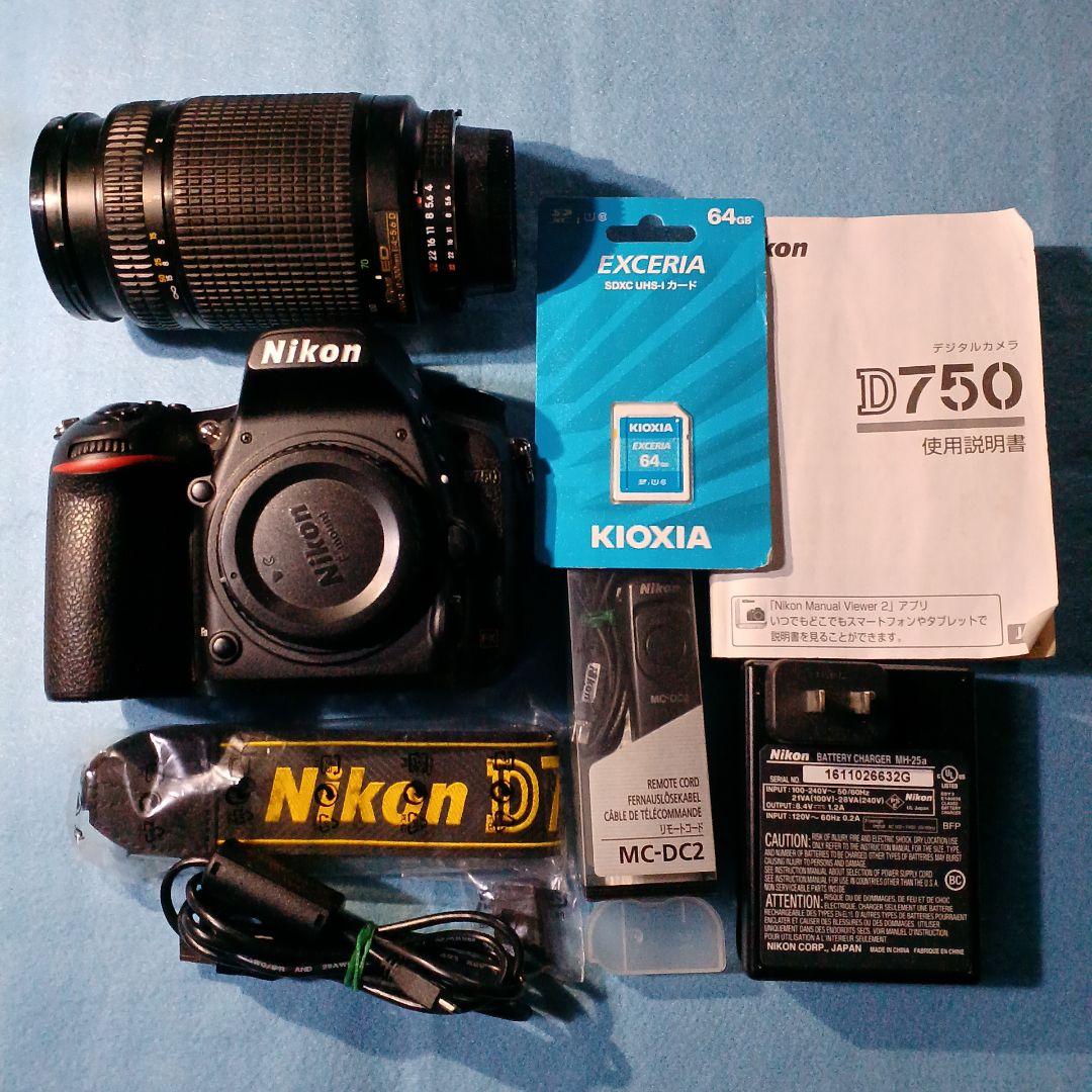 ニコンD750FX フルサイズ