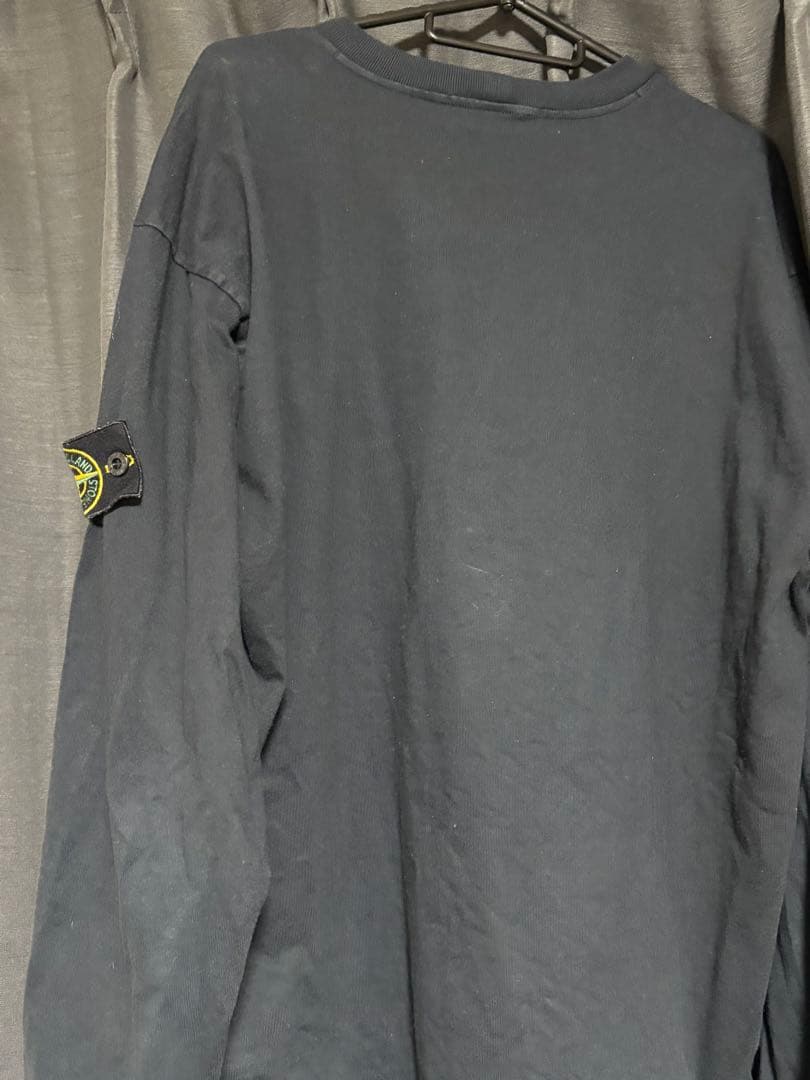 STONE スウェットトレーナー ブラック