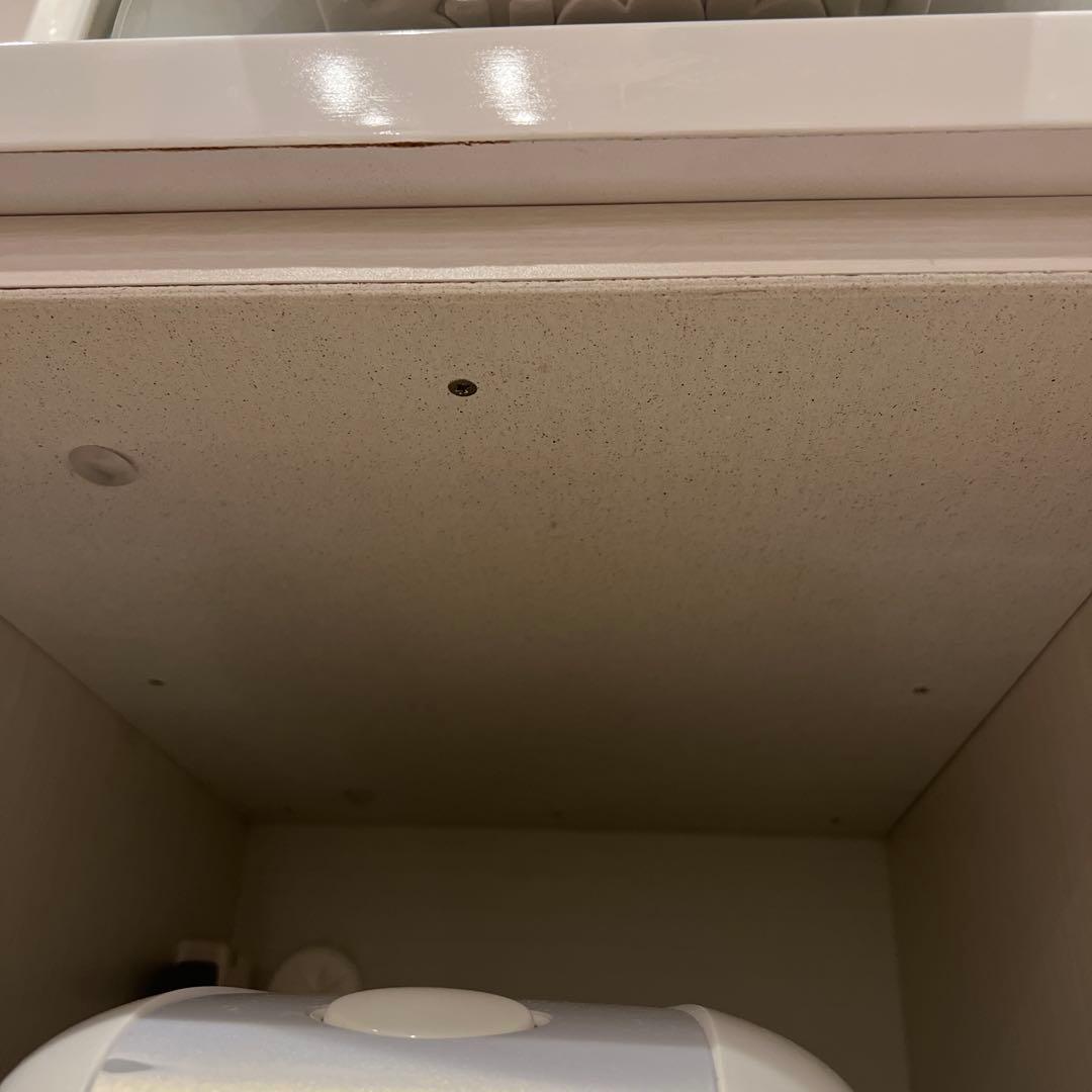 服部家具　メリッサ100 ホワイト 食器棚　キッチンボード　美品