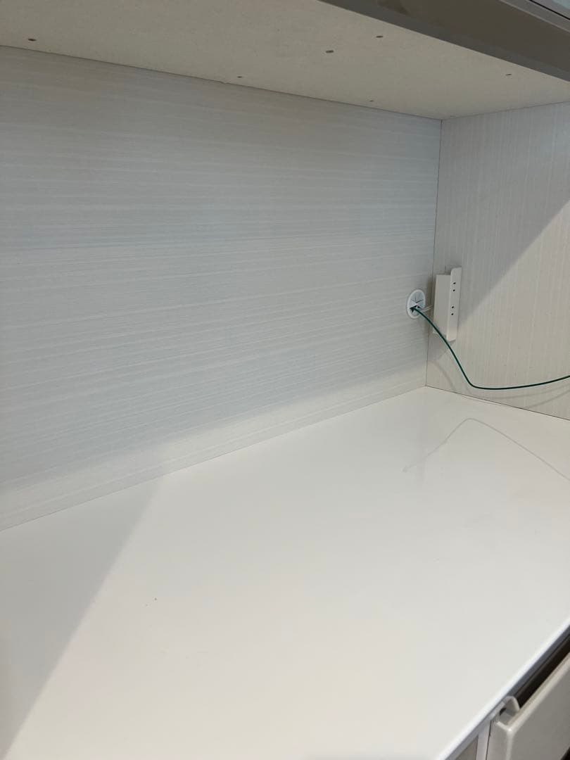 服部家具　メリッサ100 ホワイト 食器棚　キッチンボード　美品