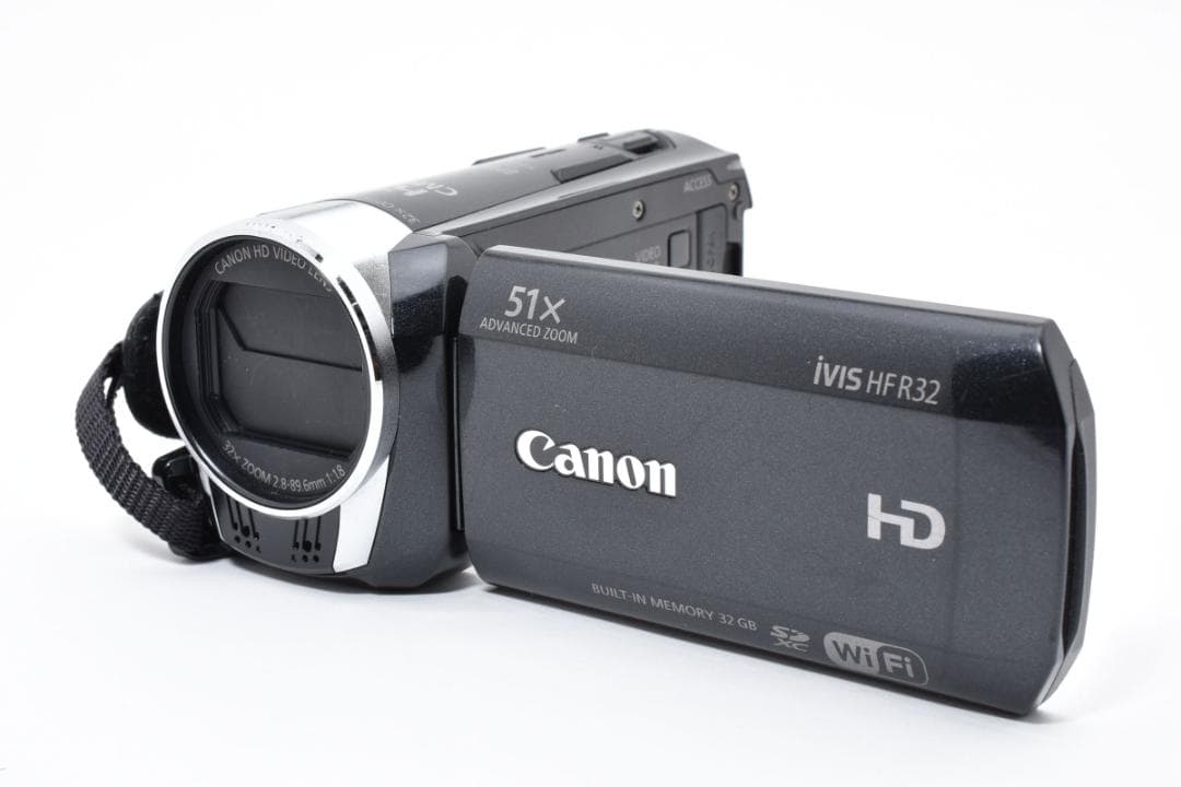 【美品】Canon iVIS HF R32　ビデオカメラ　動作確認済