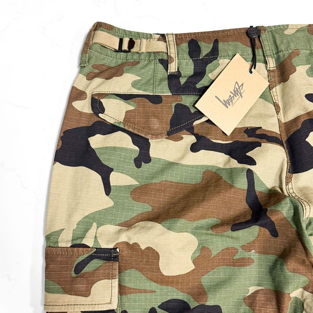 STUSSY CARGO PANTS カーゴパンツ 迷彩 カモ柄 ストリート