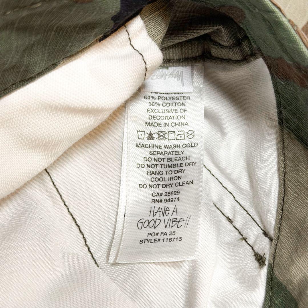 STUSSY CARGO PANTS カーゴパンツ 迷彩 カモ柄 ストリート