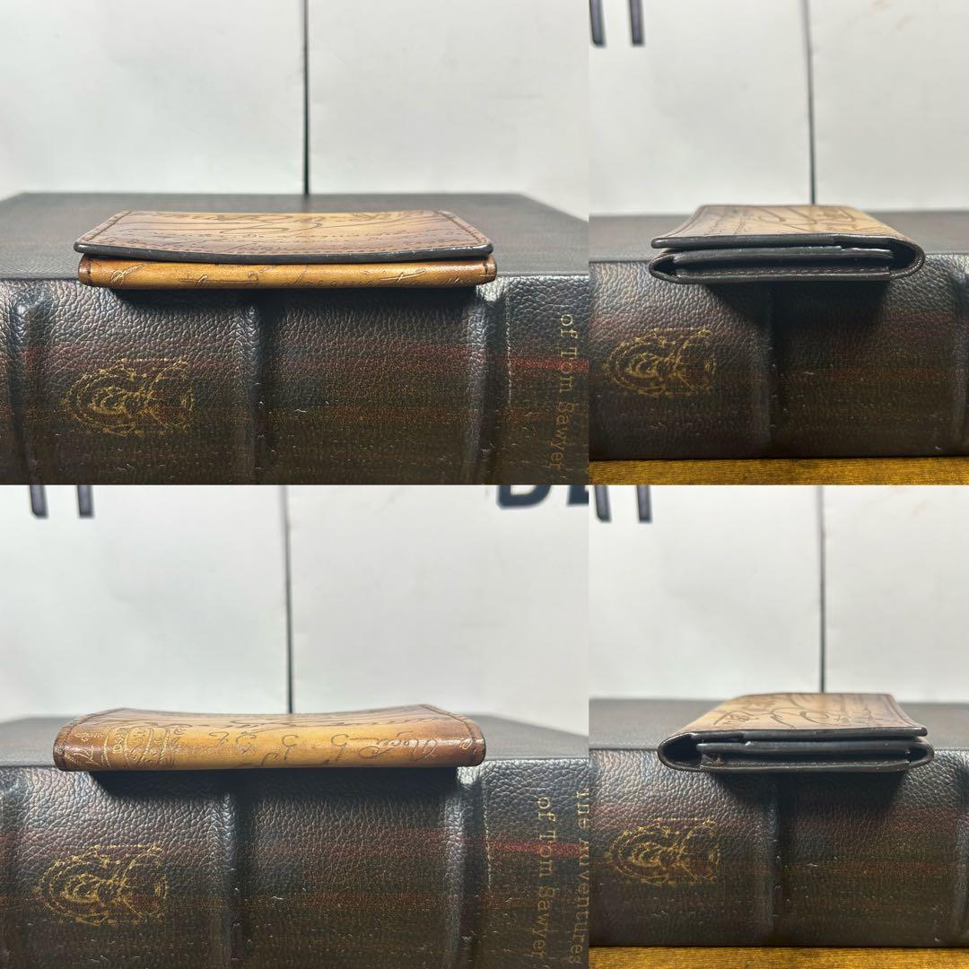 約9.9万円　オルガ期　Berluti インヴィア フラップ　名刺入れ