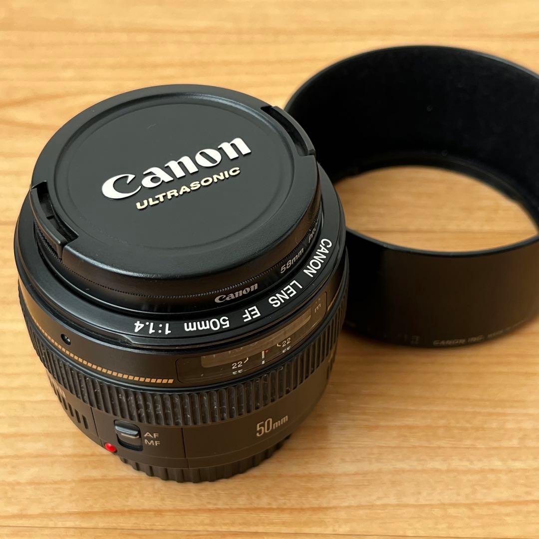 Canon EF 50mm f/1.4 USM レンズ