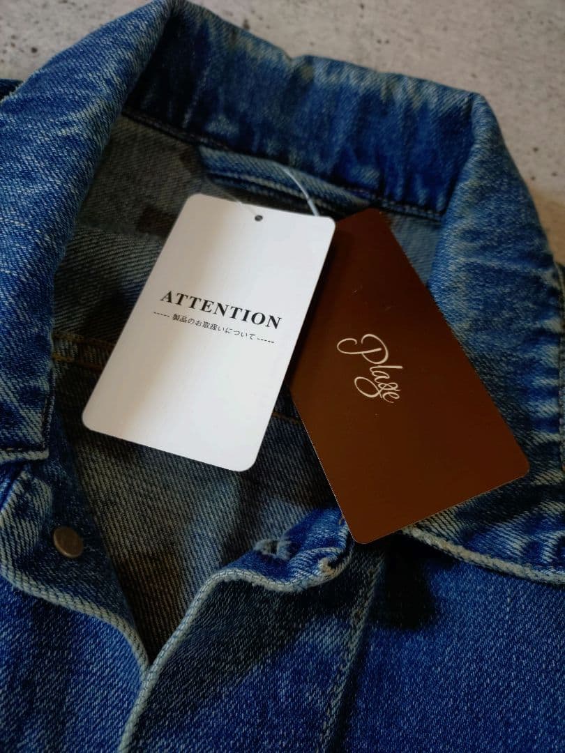 未使用 Plage / デニムジャケット 2023SS サイズ36
