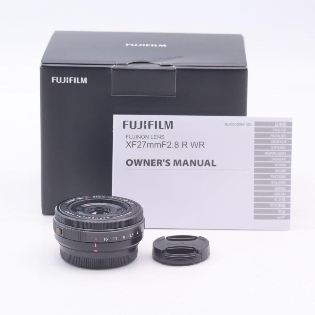 富士フイルム 27mm F2.8 F XF27MMF2.8 R WR #3457
