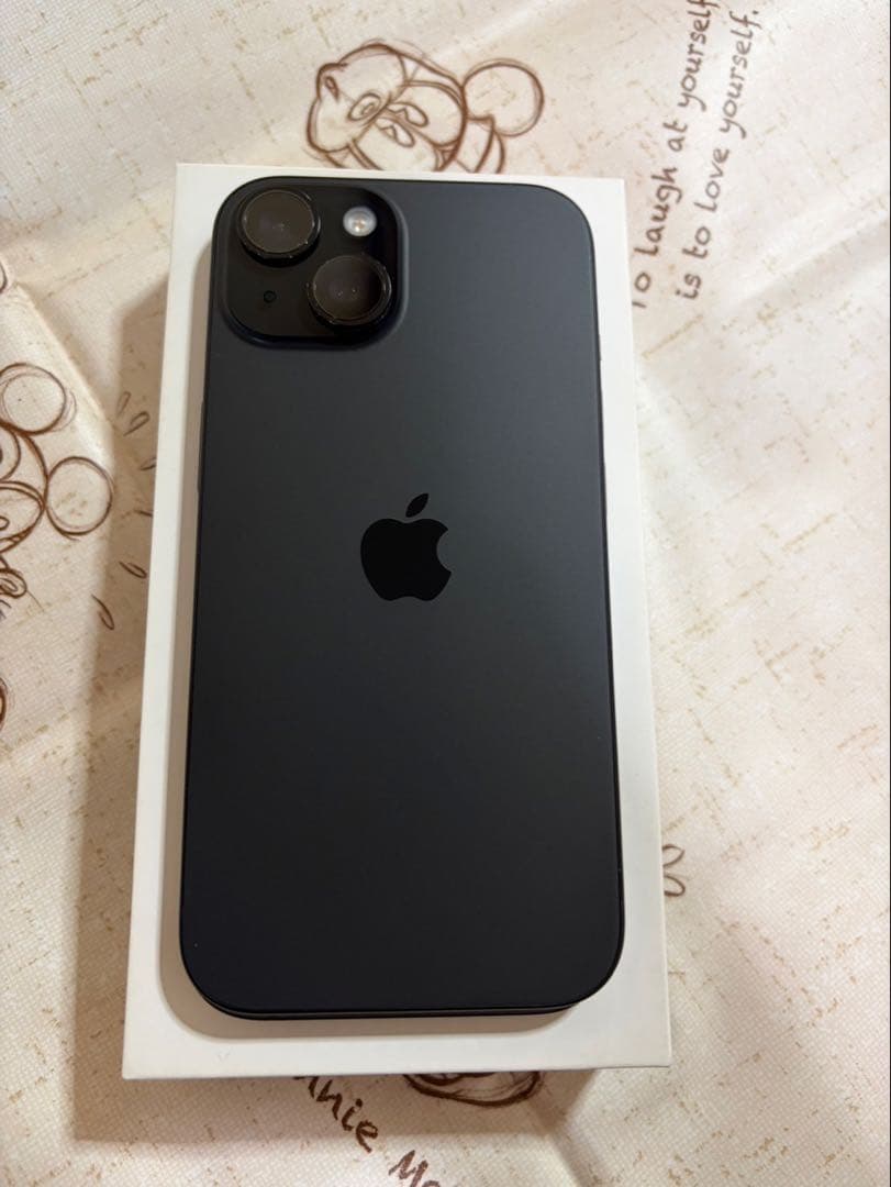 iPhone 15 ブラック 256GB SiMフリー 本体