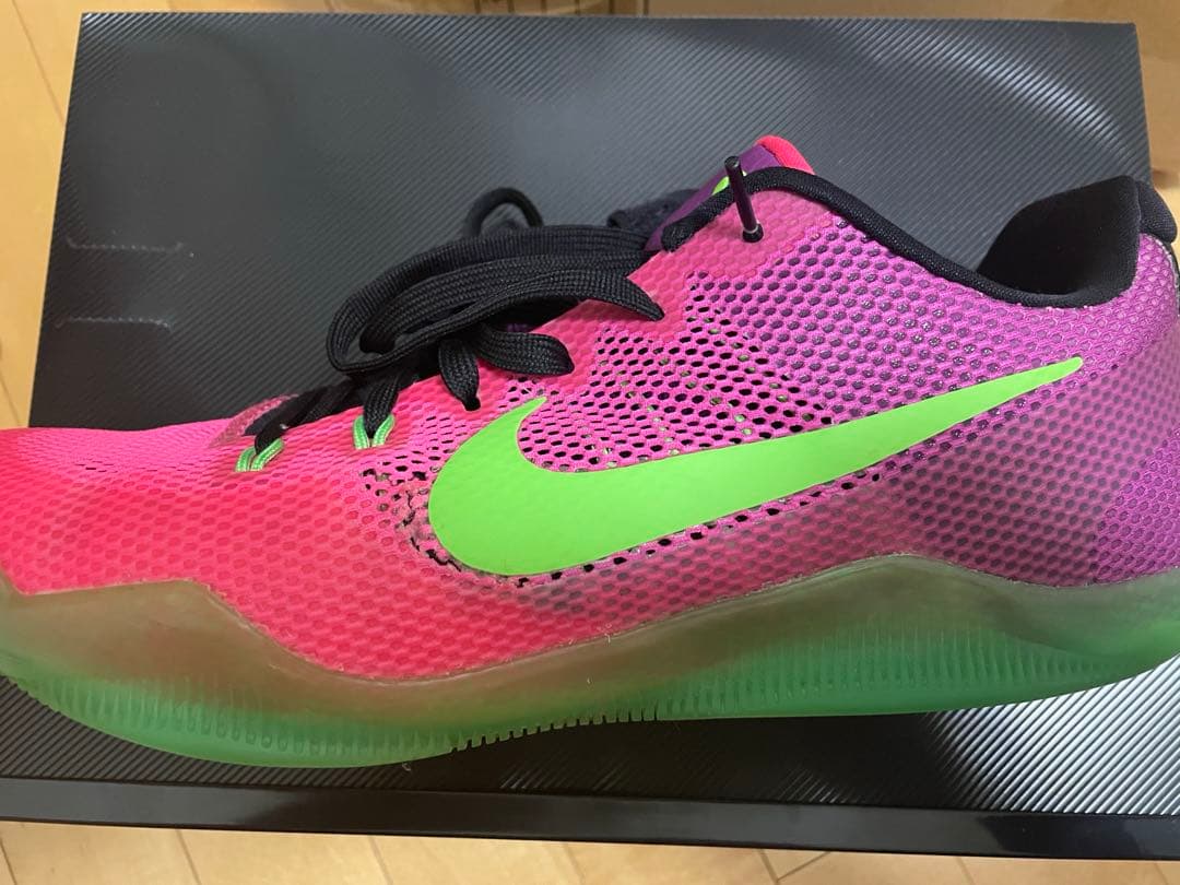 シューズ(男性用) NIKE Kobe 11 EM Mambacurial Pink Flash