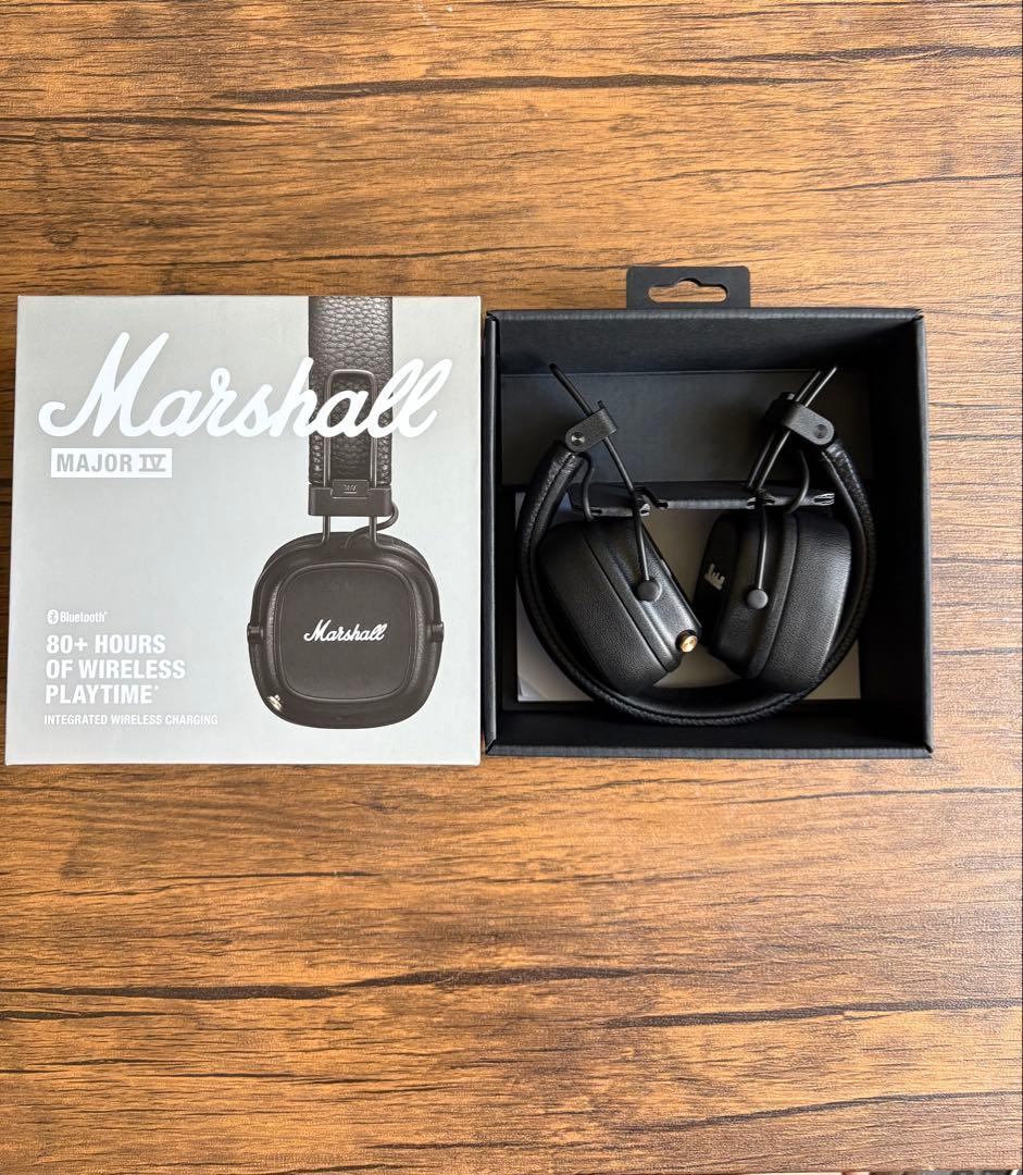 Marshall Major IV ヘッドフォン 【美品・付属品完備・正規品】