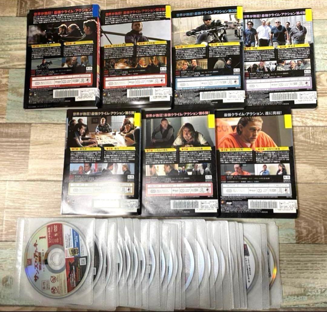 サンズ・オブ・アナーキー　season 1〜ファイナル 　DVD 全49巻 全巻