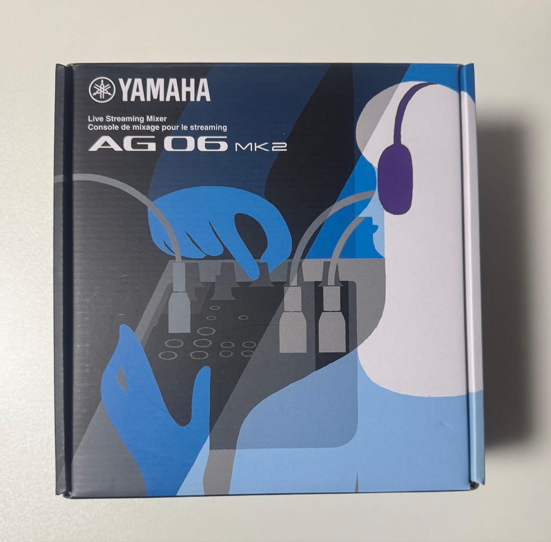 【動作確認済み】YAMAHA AG06MK2 オーディオインターフェイス 箱付き