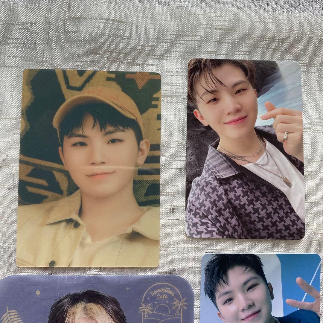 SEVENTEEN ウジ カード30枚 カードホルダーおまけ