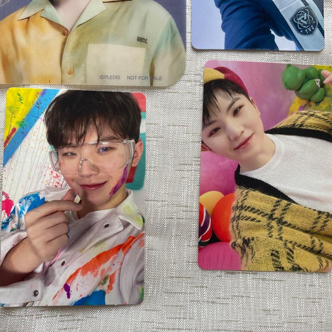 SEVENTEEN ウジ カード30枚 カードホルダーおまけ