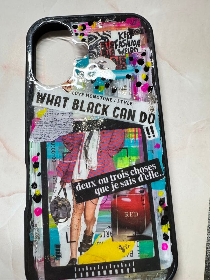 オリジナルアート 一点物 × iPhone16ケース