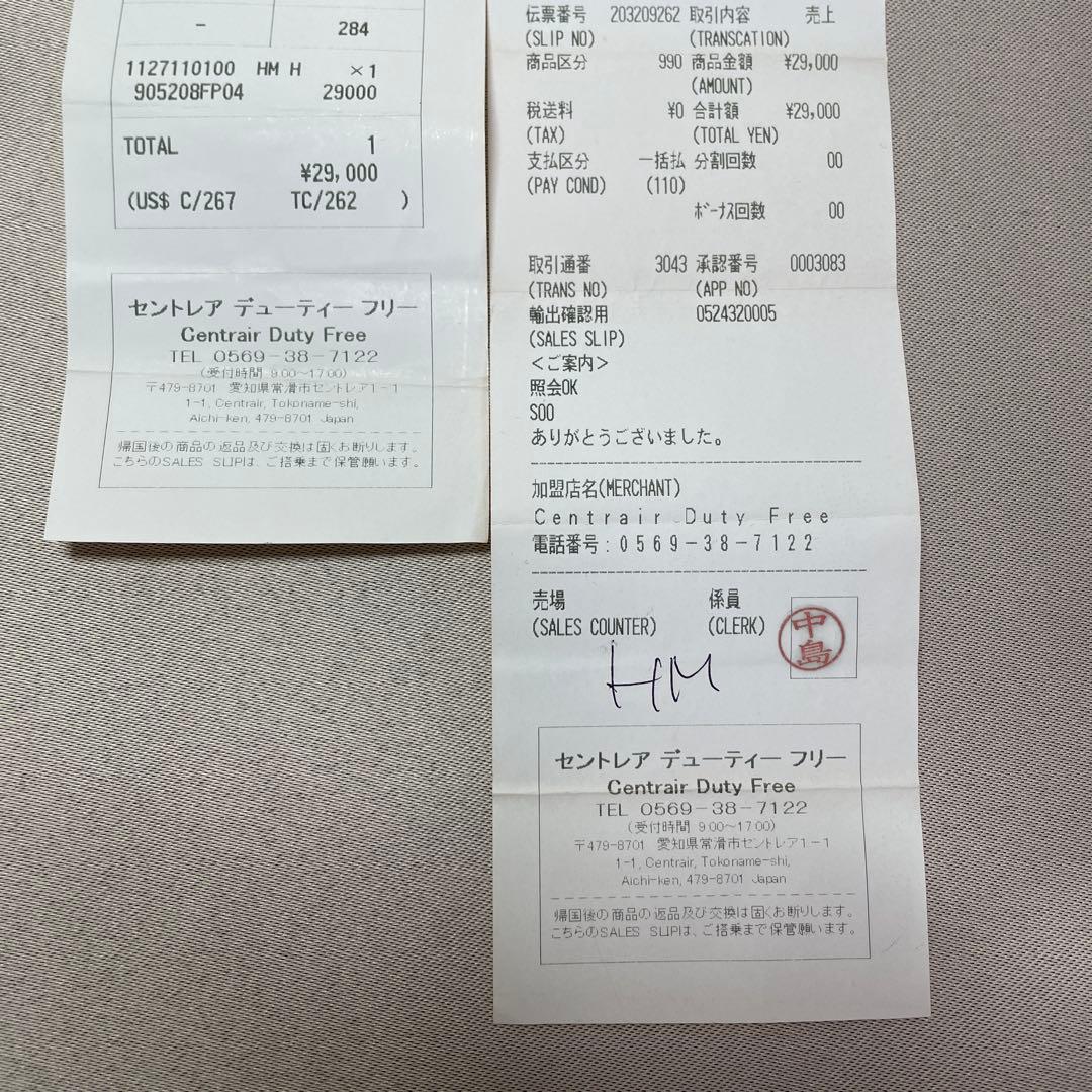 HERMES カフリンクス 購入証明あり