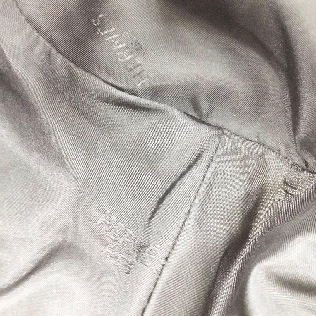 エルメス 極美品 Motsch バケット ハット 帽子 コットン 黒 64㎝