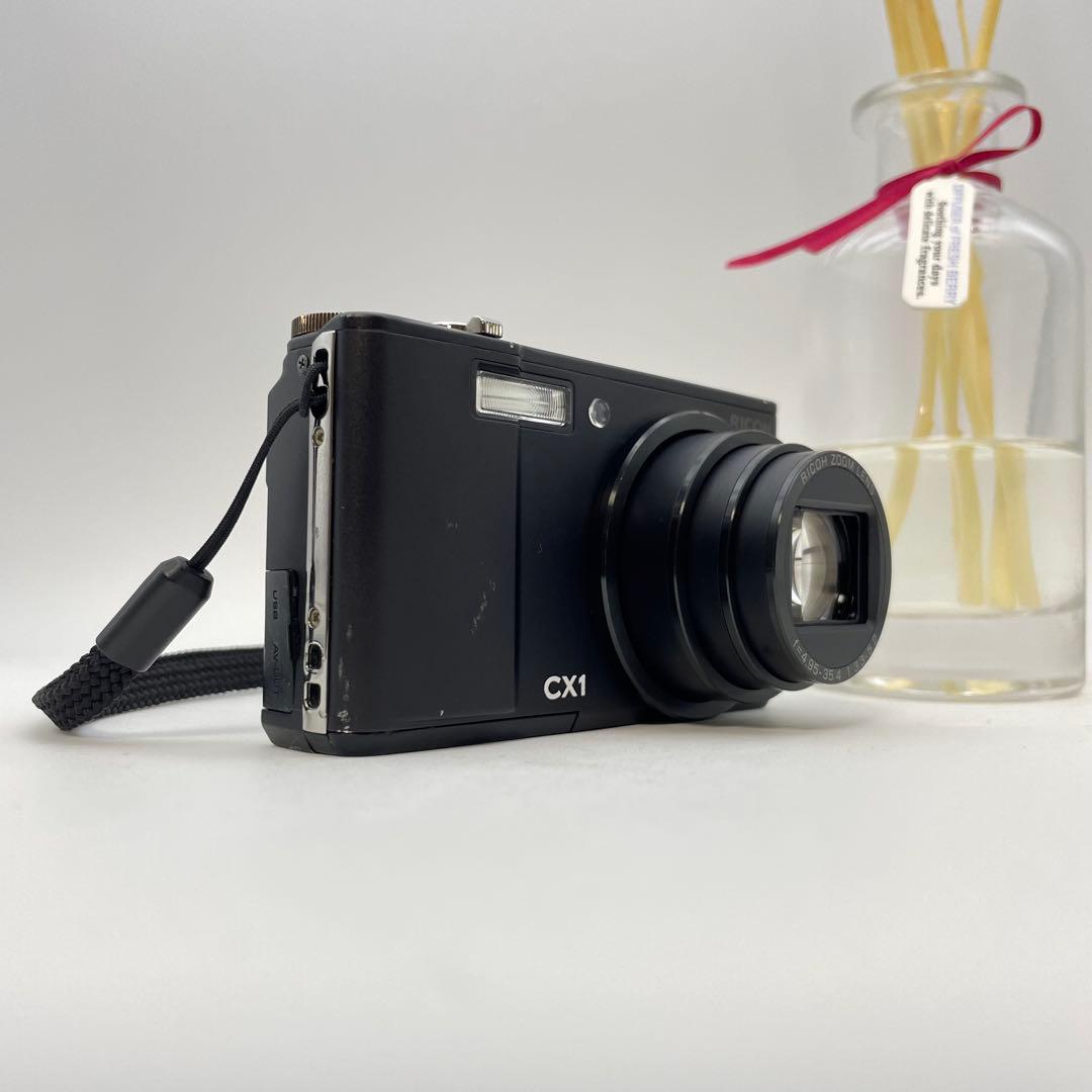 難有特価✨RICOH CX1✨動作確認済 スマホ転送OK 銘品 作例有 人気の黒