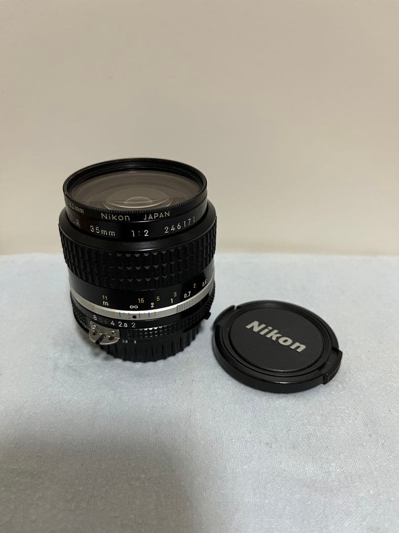 Nikon ニッコール　35/2 マニュアルレンズ