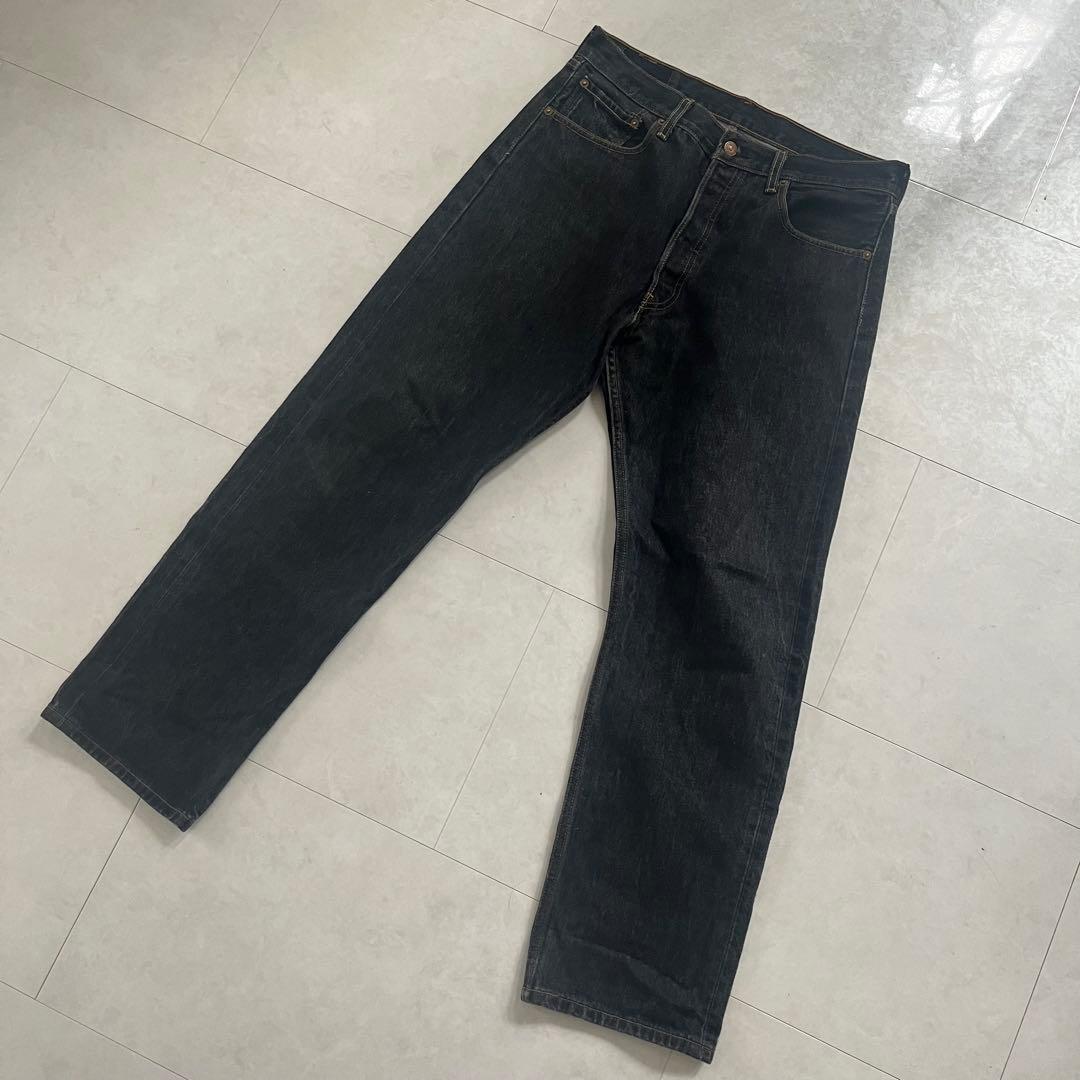 Levi’s 501XX ブラックデニム W34 L32 メキシコ製 リーバイス