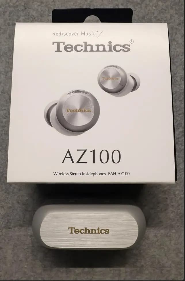 【ほぼ新品】テクニクス　EAH-AZ100-S シルバー　(おまけケース付)