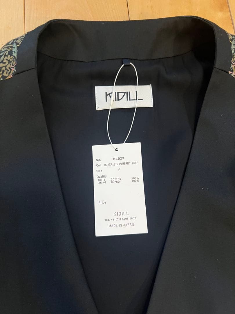 【新品送料無料】KIDILL GARTER GILET キディルガータージレ