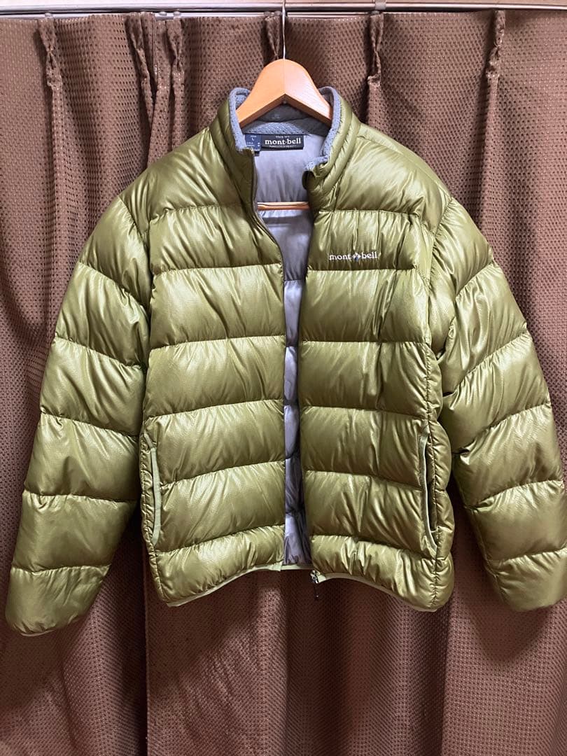 y*f様 90s モンベル　ライトアルパインダウンジャケット　L