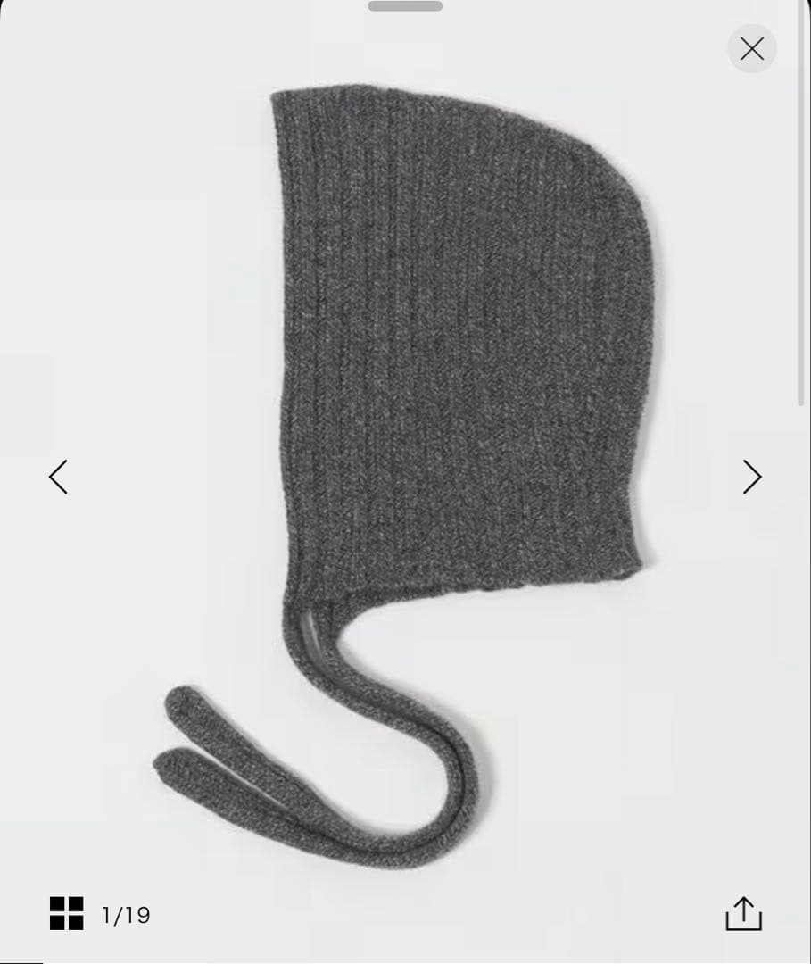 steven alan カシミアニット帽