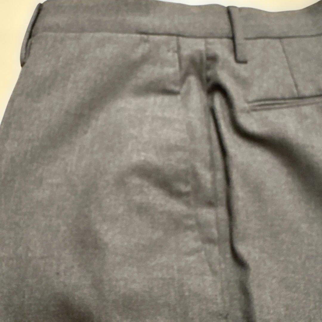 【未使用】INCOTEXグレー 46 スーパー130’s ウール