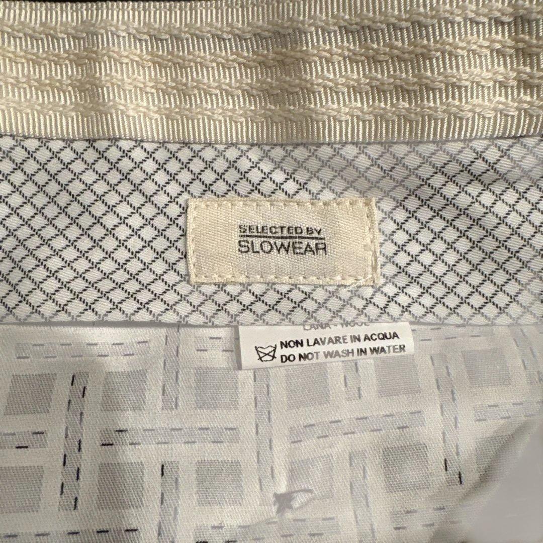 【未使用】INCOTEXグレー 46 スーパー130’s ウール