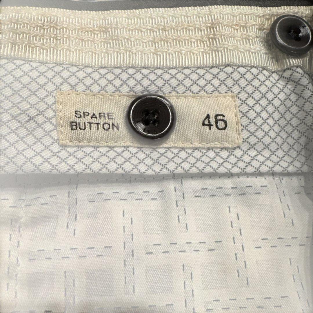 【未使用】INCOTEXグレー 46 スーパー130’s ウール