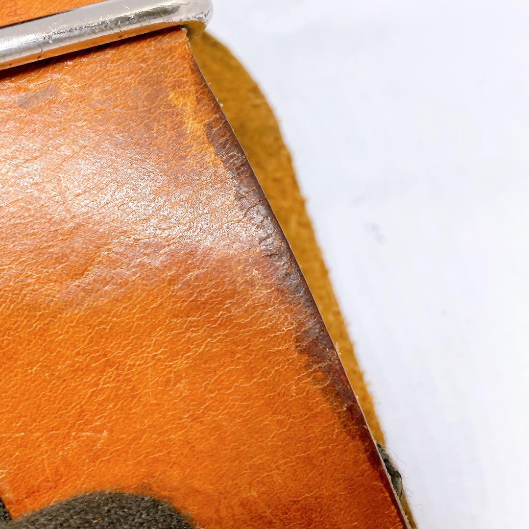 397 エルメス　エトリヴィエール　レザー　ブラウン　バングル　ブレスレットアピ