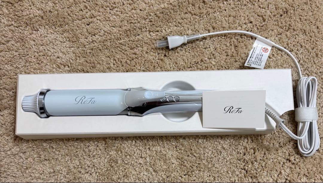 ReFa カールヘアアイロン pro 38mm コテ ホワイト